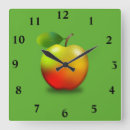 Recherche de fruits rouges horloges Vert