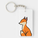 Search for fox graphic keychains Cute