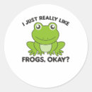 Search for frog lover stickers Green