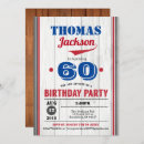Search for mans 60th birthday invitations Blue