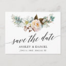 Recherche de chic de bohème cartes postales Enregistrer la date