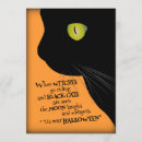 Search for poem halloween invitations Witch