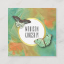 Search for butterfly business cards Vintage