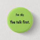Recherche de maladroit badges Timide