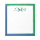 Recherche de foncé blocsnotes Monogrammé
