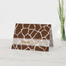 Search for zebra print thank you cards Safari