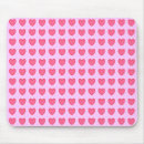 Search for dot heart mousepads Red