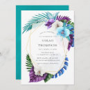 Search for orchid bridal shower invitations Tropical