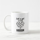 Search for girls soccer mugs Player