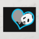 Recherche de love panda cartes postales Amour