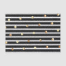 Search for polka dots tissue paper Black and white