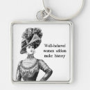 Search for well behaved women keychains Feminist