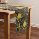 Search for black and gold table runners Golden