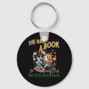 Search for for book lovers keychains Reading