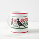 Search for bird art mugs Black