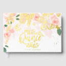 Search for butterfly guest books Floral