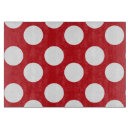 Search for red polka dots cutting boards Kitchen