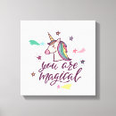 Search for magic canvas prints Quote