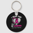 Search for breast cancer awareness keychains Grandma