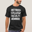 Search for faculty tshirts College