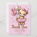 Search for ballerina bear invitations Ballet