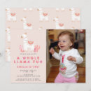 Search for whole llama fun invitations Cute