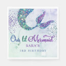 Search for mermaid napkins Ocean