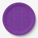 Search for paisley paper plates Purple