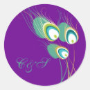 Search for teal peacock wedding stickers Modern