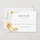 Search for sunflower wedding rsvp cards Elegant