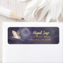 Search for full moon return address labels Owl