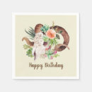 Recherche de crane serviettes Aquarelle