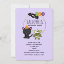 Search for mummy invitations Black cat