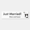 Search for reception wedding bumper stickers Elegant