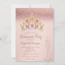 Recherche de glass invitations Rose