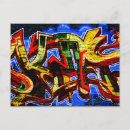 Search for graffiti postcards Black