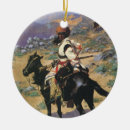 Search for wild west ornaments Horses