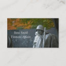 Search for memorial business cards Military