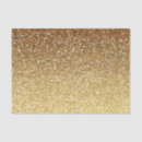 Search for ombre glitter tissue paper Gold
