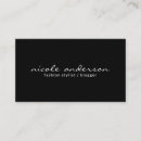 Search for sleek business cards Stylish