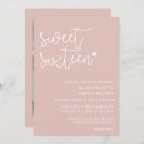 Search for rose gold sweet 16 invitations Script