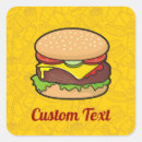 Search for cheeseburger stickers Cartoon