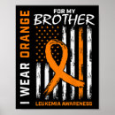 Search for leukemia awareness posters Flag