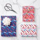 Search for patriotic wrapping paper Red