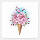 Search for square waffle stickers Ice cream