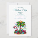 Search for palm tree christmas invitations Sand