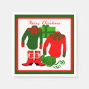 Recherche de chemise serviettes Noël