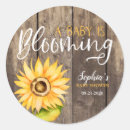Search for yellow sunflower stickers Rustic