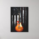 Search for electric guitar canvas prints Vintage