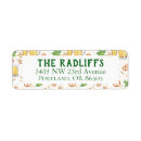 Search for patterned return address labels White